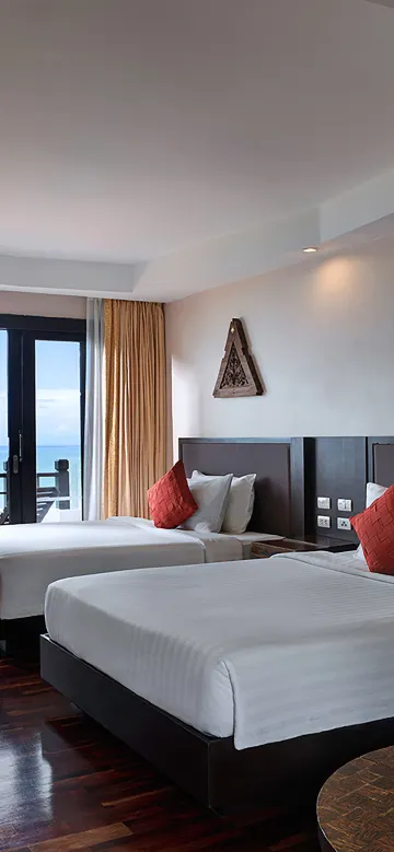 ห้องดีลักซ์ วิวทะเล