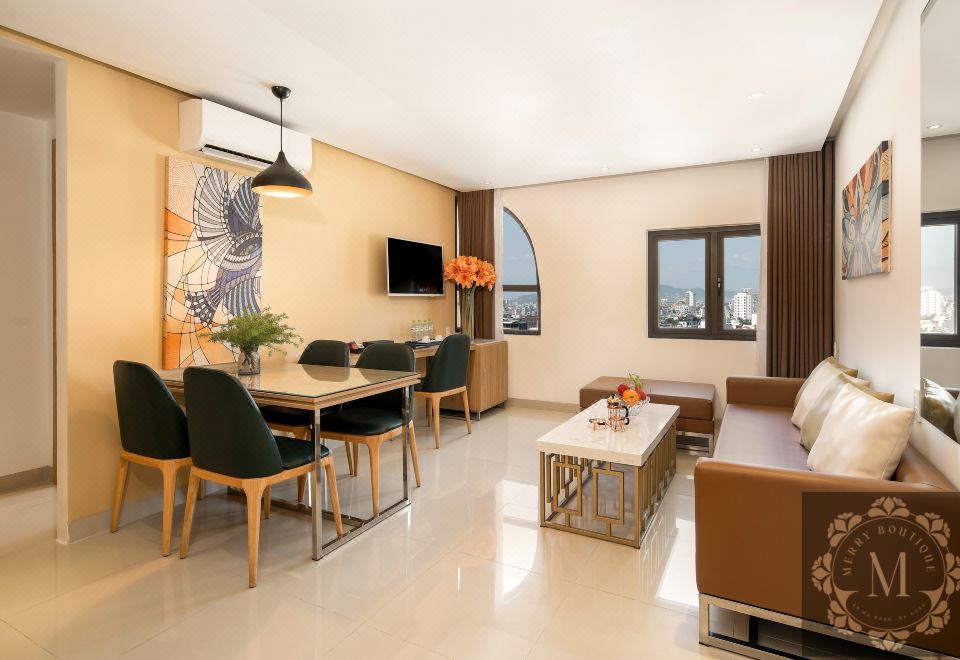 호텔 객실 내부 전경