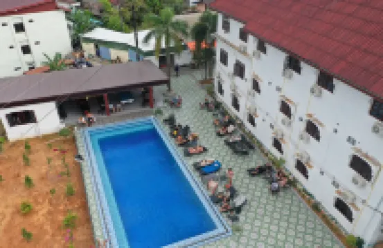 Jungle Backpackers Terrace View