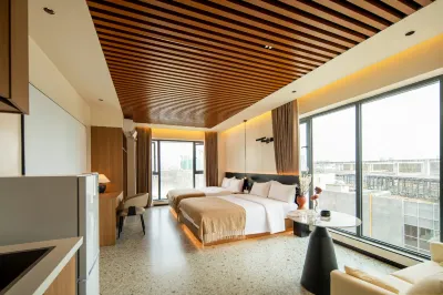 Huajian HOUSE Smart Homestay (Wenjiang University Town Wansheng) 루자탄/노가탄 주변 호텔