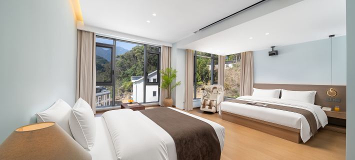 Yinquan • HolidayVilla Scenic Mountain View Homestay (Sanqingshan Gangshou Cableway) Hotéis em Dexing