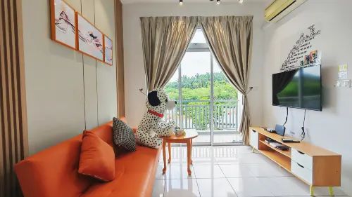 Camellia Residence ForestView near Eco Palladium Seri Austin Johor Bahru by  Harmony Homestay - Gym