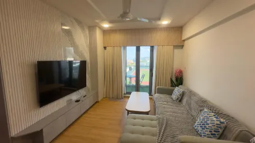 Stunning 3BHK Gym+infinity pool / 10 mins airport - Beach