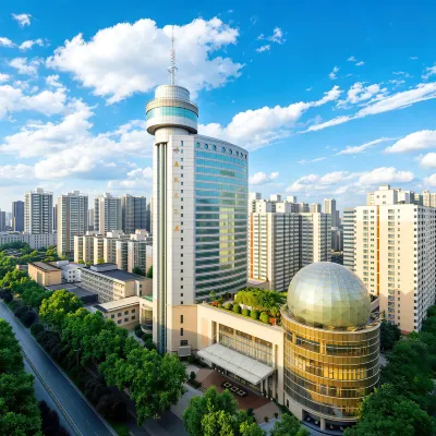 Xi'an Guangcheng Hotel Hotel berhampiran Taman Fengqing