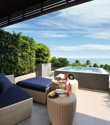 ห้องเรสต์ฮอไรซอน - จากุซซี่ส่วนตัว