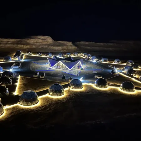 Lonely Space( Gobi )wild luxury hotel