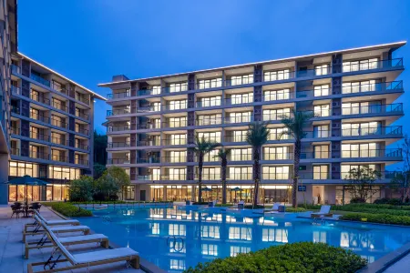 Jing Shuiwan Vacation Apartment Отели рядом с достопримечательностью «Anfu Temple (liubowengulilvyoujingqu)»