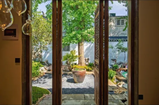 平江玖悅·別院（蘇州平江路拙政園店） 鄰近平江路歷史街區的酒店