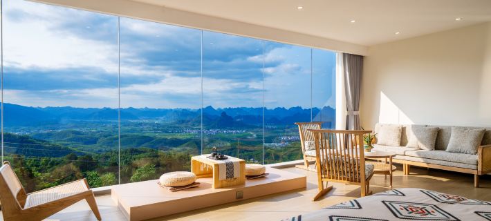 Hewan Mountain Retreat Hotele w: Powiat Shanglin