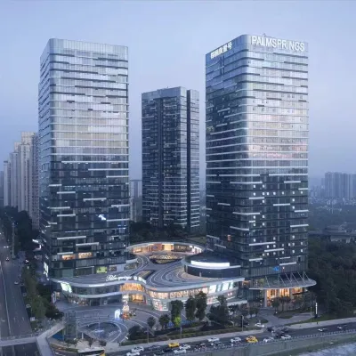Chongqing Shandun International Apartment Hotel Palm Springs International Center Hotels near Chongqing Liangjiang Yucai Middle School (New Campus)
