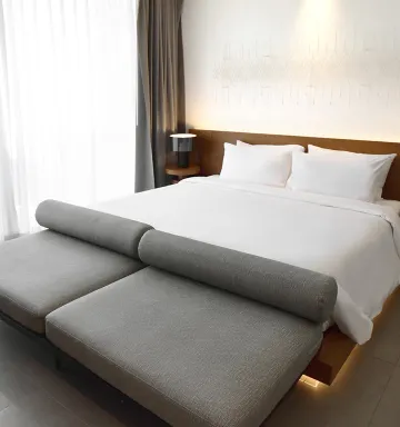 ห้องดีลักซ์พร้อมวิวสระว่ายน้ำ