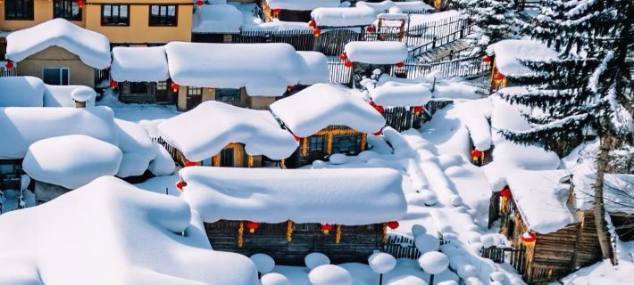 二浪河一場雪一冬天民宿（二浪河景區店） 海林酒店