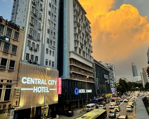 Central City Hotel @ Chinatown プタリン通り周辺のホテル