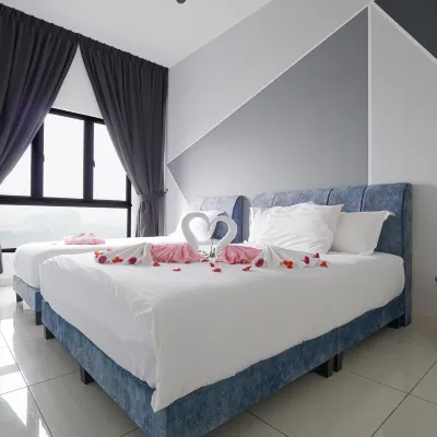 Belle Vue Infinity Suites l The Horizon Ipoh l by Grab A Stay l 1-8pax Отели рядом с достопримечательностью «Тематический парк MAPS Perak»