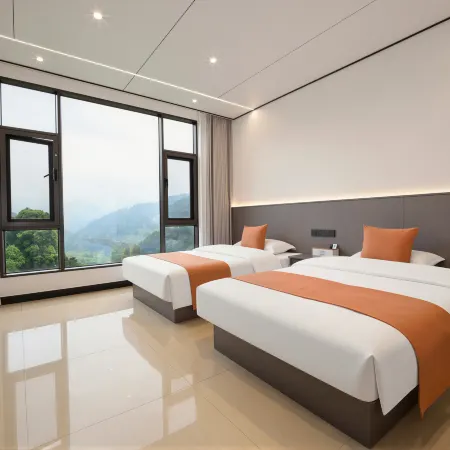 Xianting Yueju · Joyful Courtyard | Mountain View Vacation Apartment (Sanqingshan Scenic Area)