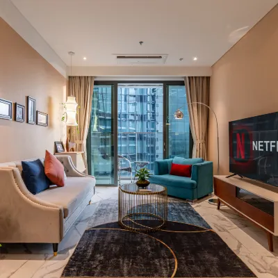 Prime Riverside Apartment @ Metropole | Free Pickup & Towels Hotels near Thu Thiem