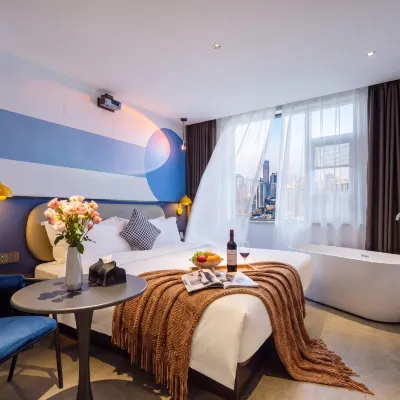JI DUO Hotel (Shenzhen Longgang Vanke Plaza Jixiang Metro Station Store) Hotels near Shenzhen Ganglong Hospital