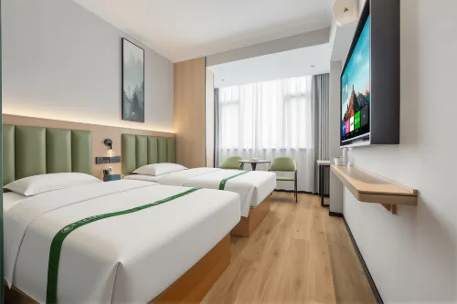 Green   skin  Hotel (Anyi Outpatient Department Store, Sanxiaokou, Lujiang Road, Hefei) - Parkering