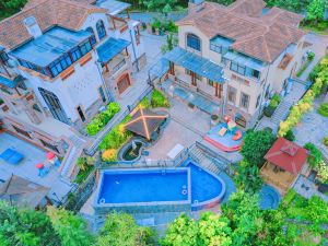 Longmen Nankunshan R&F Health Valley Muxi Garden Pool Private Tang Holiday Villa