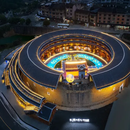Yongding Tulou Xiangxu Tianya Mingyue Dao immersive Theater Theme B&B