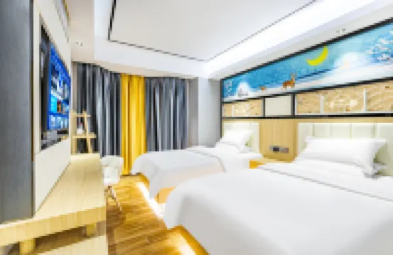 星夢酒店（廣州珠江夜遊廣州塔中大碼頭濱江東路地鐵站店） 鄰近中山大學(廣州校區南校園)的酒店