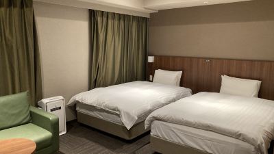 ユニバーサルツインルーム(禁煙) 天然温泉 六花の湯 ドーミーイン熊本の写真