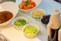 Echarm Hotel (Zibo Eight Bureaus Vientiane Hui) - sarapan