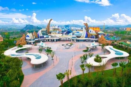 Adai Longlong Homestay (Zigong Fangte Dinosaur Kingdom Branch) Отели рядом с достопримечательностью «Zigong Vocational and Technical College»