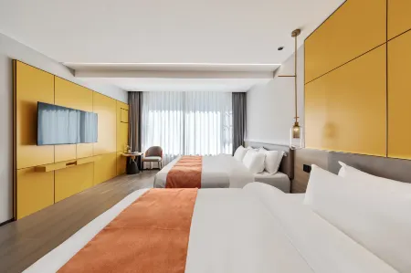 Weini Valley Holiday Hotel (Chengdu Shuangliu Sports Center) Отели рядом с достопримечательностью «Yingtian Temple»