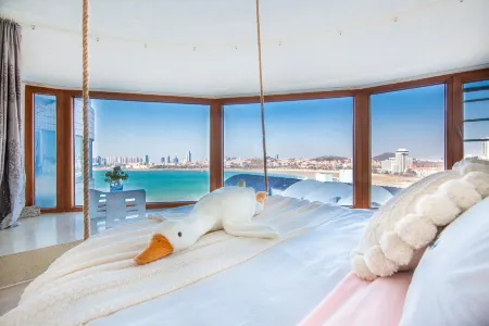 Qingdao Eight Great Passes Seaview Xiangju Light Luxury Homestay