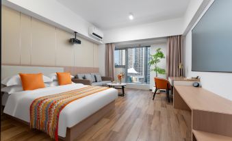 Nanjing Wanguan Smart Hotel (Pukou Wanhui City Subway Station Youth Olympic Sports Park Stadium)