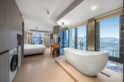 Haocheng Hotel (Chongqing Enterprise TianDi Hualongqiao Subway Station Branch) Các khách sạn ở Daping