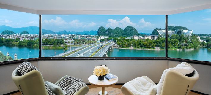 Universal international hotel (Guilin Liangjiang Sihu Elephant Trunk Mountain Branch) Hotel a Guilin