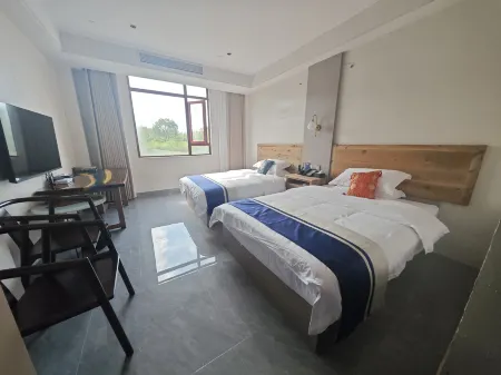 Langxi Dafoshan Yangxingu Homestay Отели в г. Ланси