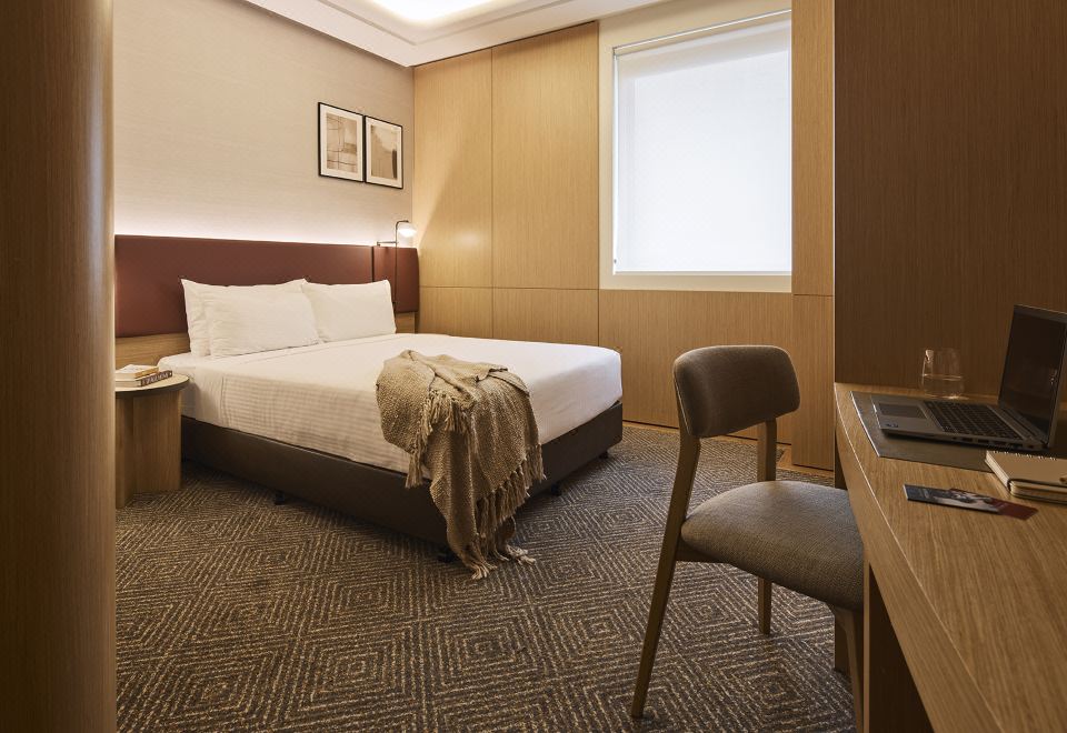 리지스 오스트레일리아 스퀘어의 깔끔한 로비 공간