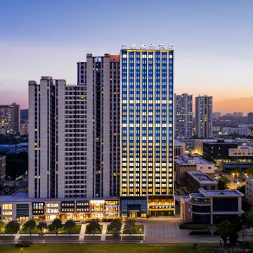 哈爾濱雲縵棲悅飯店（哈西高鐵站黑龍江大學地鐵站店） 学府路附近的飯店