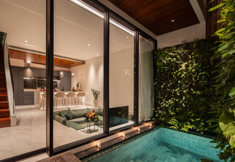 Coco Jungle Canggu Villas 객실 인테리어