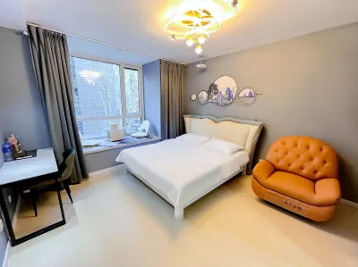 Jushe Boutique Apartment (Beijing ZhongguancunHaidian Huang Zhuang Subway Station Branch)