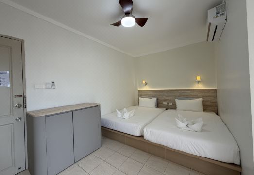 현대적인 객실 인테리어