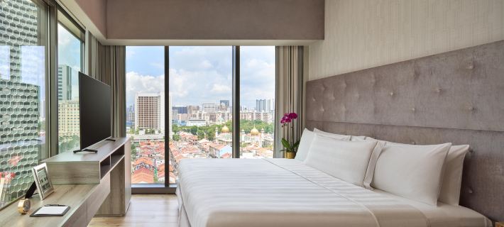 Pan Pacific Serviced Suites Beach Road, Singapore Отели в г. Сингапур