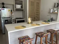 Apt 2 rooms with private beach and ideal pool - アパートメント