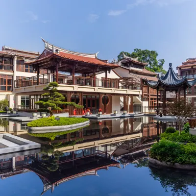 Zhangzhou Longxi Wenquan Lodge (Ancient City) โรงแรมใกล้เมืองเก่าฉางโซว