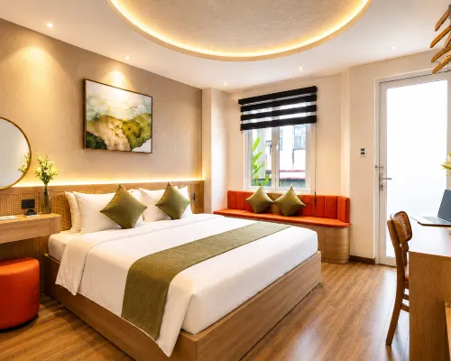 Nicecy Hotel - Bui Vien Central ロシアン マーケット周辺のホテル