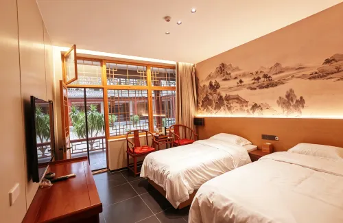 Yunhu Courtyard House Vacation Apartment - con vista montagne