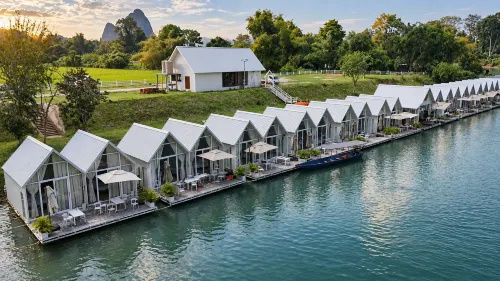 M&R  Floating House Meuang Feuang - Parkplatz