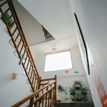 A cloud home stay in zhaoxing dong village