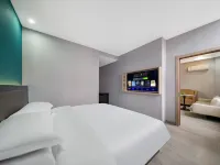 友米雲季酒店（永康寶龍廣場店） 鄰近哈爾斯莊則棟乒乓球俱樂部（華溪東路店）的酒店