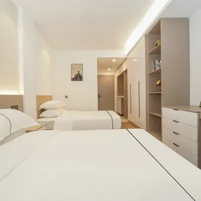 Tingzhou Hotel (Shanghai Xujiahui Center Branch) 漕渓路駅周辺のホテル