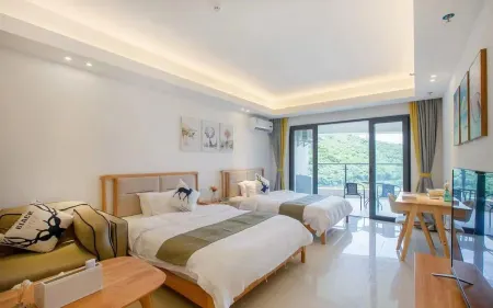 Jinhai Time Holiday Apartment (Yangjiang Hailing Island Agile Gold Coast Branch) Отели рядом с достопримечательностью «Hailing Island National Wetland Park of Mangrove Forest»