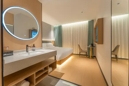 Elong ME Hotel (Xianyang Railway Station Xizang Minzu University) Отели рядом с достопримечательностью «Shaanxi Finance and Economics Vocational and Technical College»